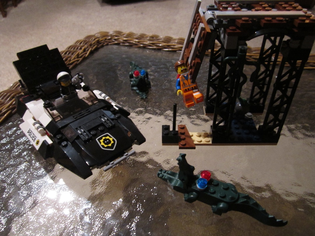 lego movie bad cop car