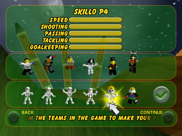 Skill Zone And World Cup Ids Names Soccer Mania Rock Raiders