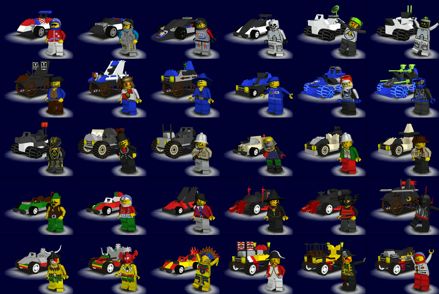 lego racers bosses