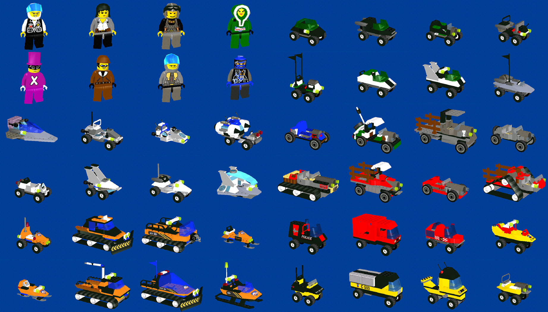 lego racer theme